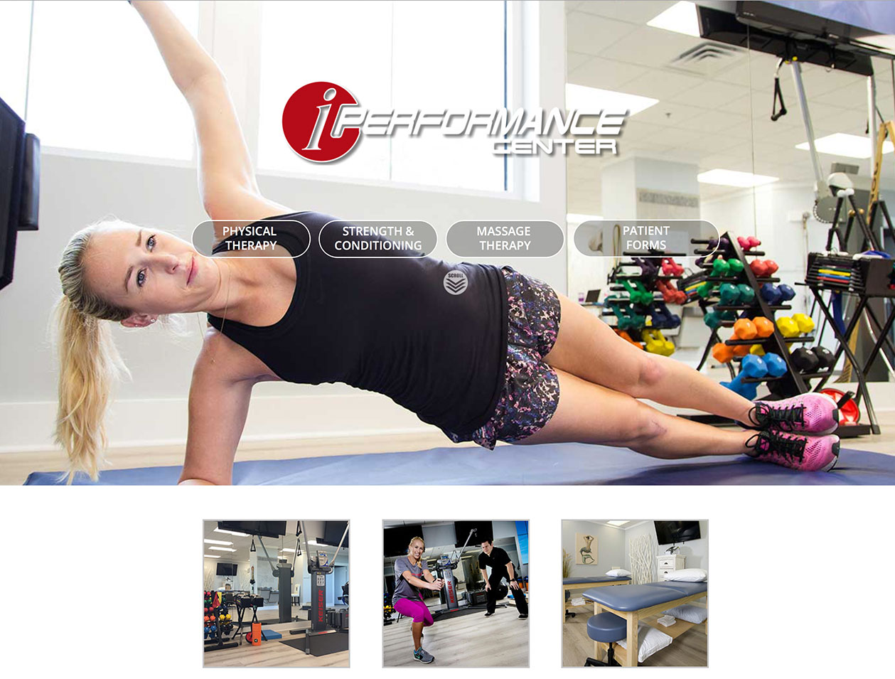 Physical Therapy Web Design Canton Ohio