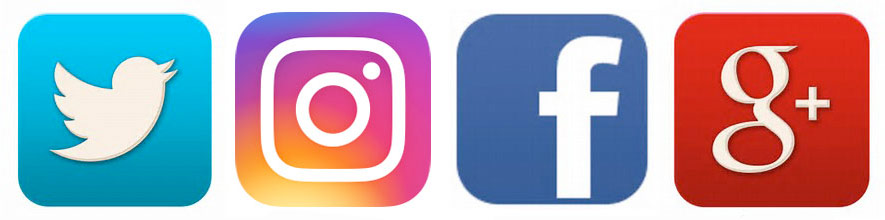 Various Social Media Logos